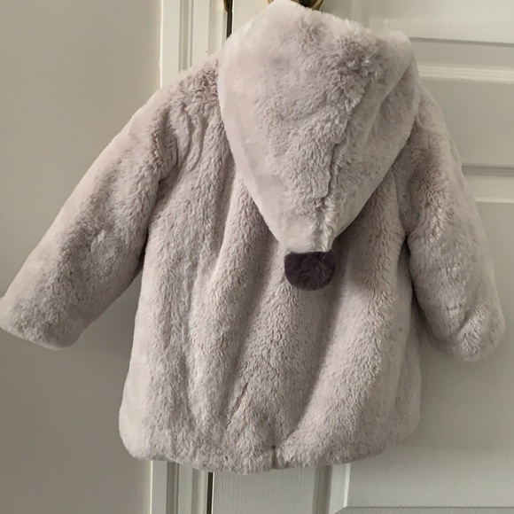 Girls Teddy Coat - Picture 3 of 3